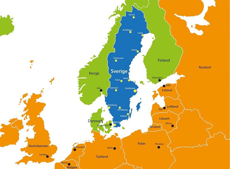 منطقه اسکاندیناوی کجاست؟